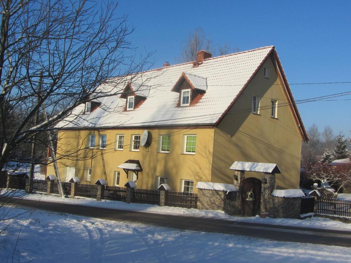 Spacious Holiday Home In Stara Kamienica With Pond ภายนอก รูปภาพ