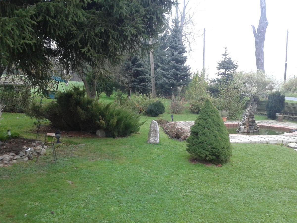 Spacious Holiday Home In Stara Kamienica With Pond ภายนอก รูปภาพ